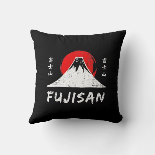 富士山 クッション (裏面)