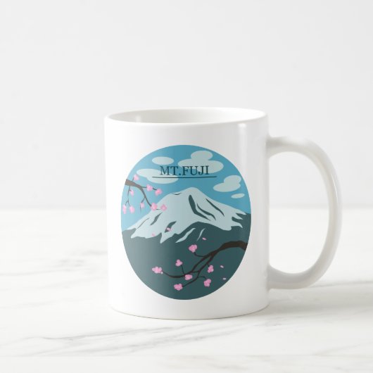 富士山 コーヒーマグカップ (右)