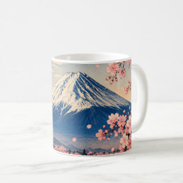 富士山 コーヒーマグカップ