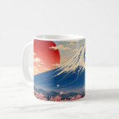 富士山 コーヒーマグカップ (正面左)