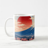 富士山 コーヒーマグカップ (左)