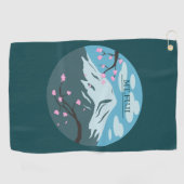 富士山 ゴルフタオル (横)