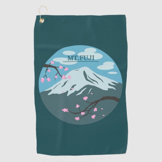 富士山 ゴルフタオル (正面)