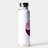 富士山（ピンク） ウォーターボトル (右面)