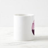 富士山（ピンク） コーヒーマグカップ (中央)