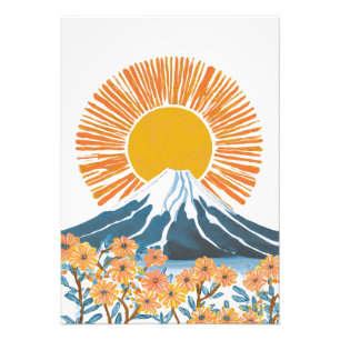 富士山 フォトプリント