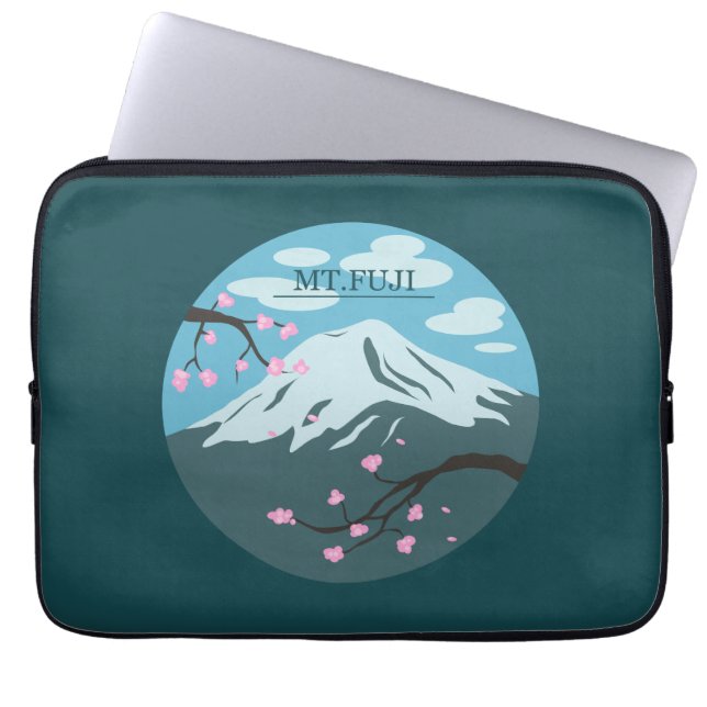 富士山 ラップトップスリーブ (正面)