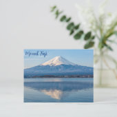 富士山 日本の風景 ポストカード (スタンド正面)