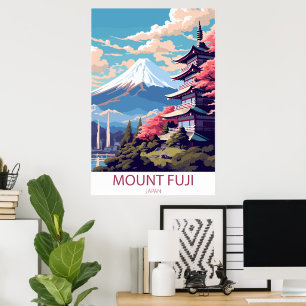 富士山、日本旅行ウォールポスター ポスター