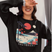 富士山 日本美術 Tシャツ