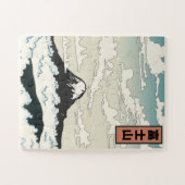 富士山 日本 アートブロック ジグソーパズル (横)