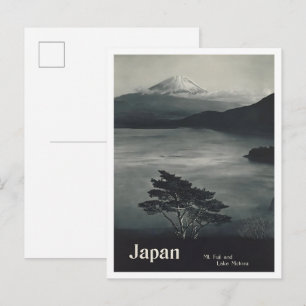 富士山 日本 ビンテージ 旅行 ポストカード