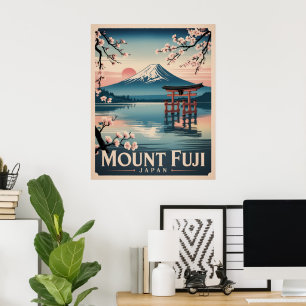 富士山 日本 ポスター