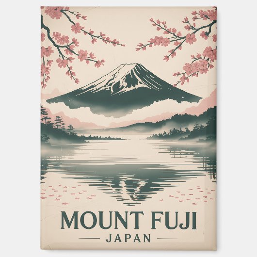 富士山 日本 マグネット (正面)