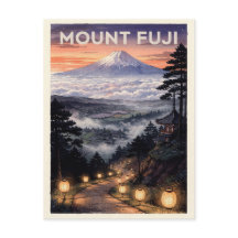 富士山 日本 レトロ