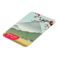富士山 日本 ヴィンテージ 旅行 ポスター