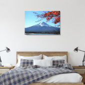富士山 日本 旅行 風景 キャンバスプリント (インサイチュ (寝室))