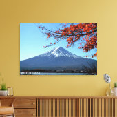 富士山 日本 旅行 風景 キャンバスプリント (インサイチュ (リビング))