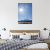 富士山 日本 旅行 風景 キャンバスプリント (インサイチュ (寝室))