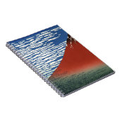 富士山 日本 絵画 ノートブック (右側)