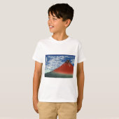 富士山 日本 絵画 Tシャツ (正面フル)