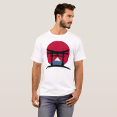 富士山 - 日本 Tシャツ (正面フル)