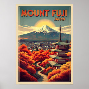 富士山 日本 V04 ポスター