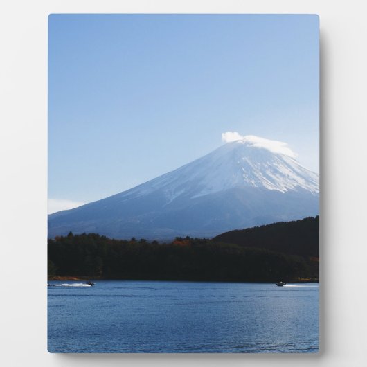 富士山 河口湖 フォトプラーク (正面)