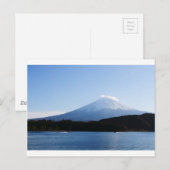 富士山 河口湖 ポストカード (正面/裏面)
