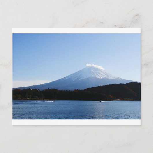 富士山 河口湖 ポストカード (正面)