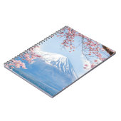 富士山 |河口湖 |日本の春 ノートブック (左側)