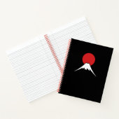 富士山 Fuji – Zen Minimalist Notebook ノートブック (内部)