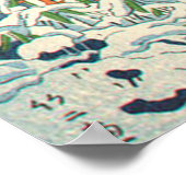 富士島武司の竹 ポスター (角)