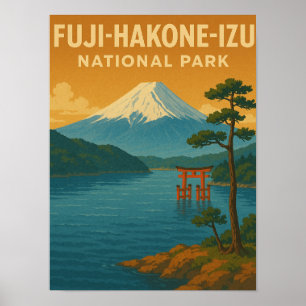 富士箱根伊豆国立公園 ポスター
