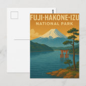 富士箱根伊豆国立公園 ポストカード (正面/裏面)