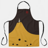 富士郷新上本黒吉良屋陣羽織 エプロン (正面)