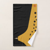 富士郷新上本黒吉良屋陣羽織 バスタオルセット (ハンドタオル)