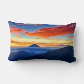 富士 – 日本 ランバークッション (裏面)