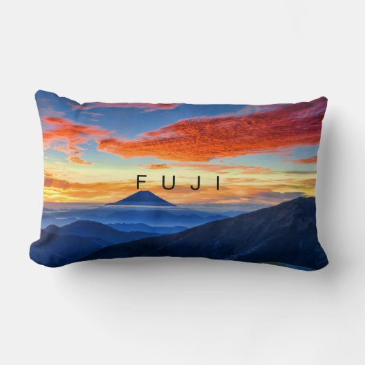 富士 – 日本 ランバークッション (正面)
