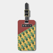 富岡義勇デーモンズレイヤー荷札 ラゲッジタグ (正面縦)