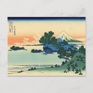 富嶽三十六景(さがみの七里浜) 葛飾北斎画 ポストカード