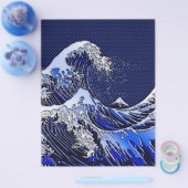 富嶽三十六景 クローム カーボンファイバー スタイル チラシ (シングル)