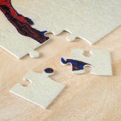 富嶽三十六景・武蔵野千住より富士 ジグソーパズル (側面)