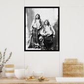 富川インディアン長妻1884 ポスター (キッチン)