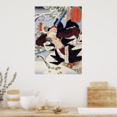 富森歌川国芳 ポスター (キッチン)
