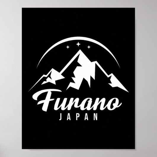 富良野ジャパンスキーリゾートスキースノーボード ポスター (正面)