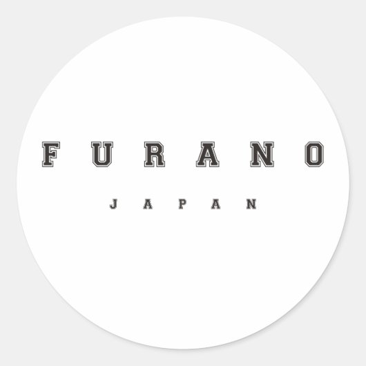 富良野ジャパン ラウンドシール (正面)