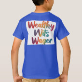 富裕なウィッツ・ウェイガー」 Tシャツ (裏面)