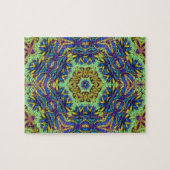 富裕な六芒星Vの6パズル ジグソーパズル (横)