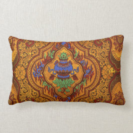 富裕な東洋の絹 ランバークッション